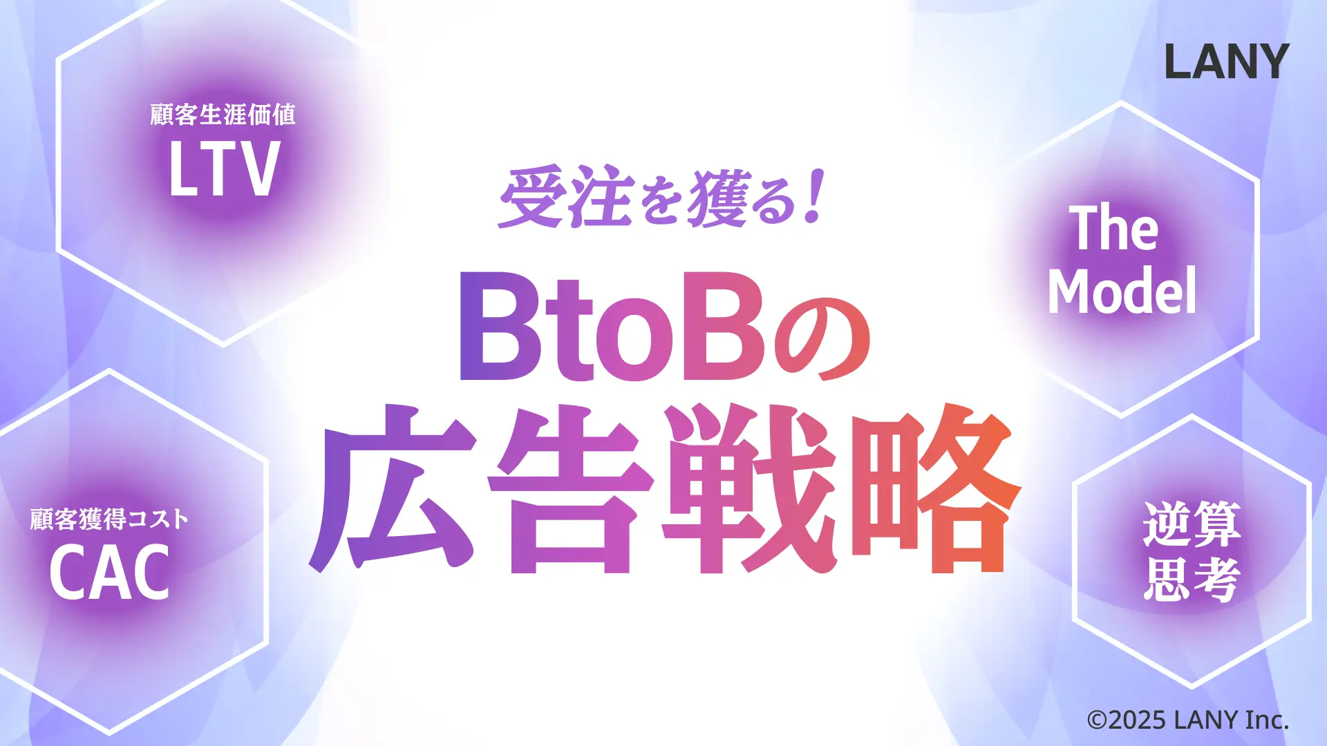 【無料お役立ち資料】 刈り取りではない!BtoBマーケティングで受注を獲る広告戦略 ~The Modelを活かした逆算思考とLTV/CACの考え方~