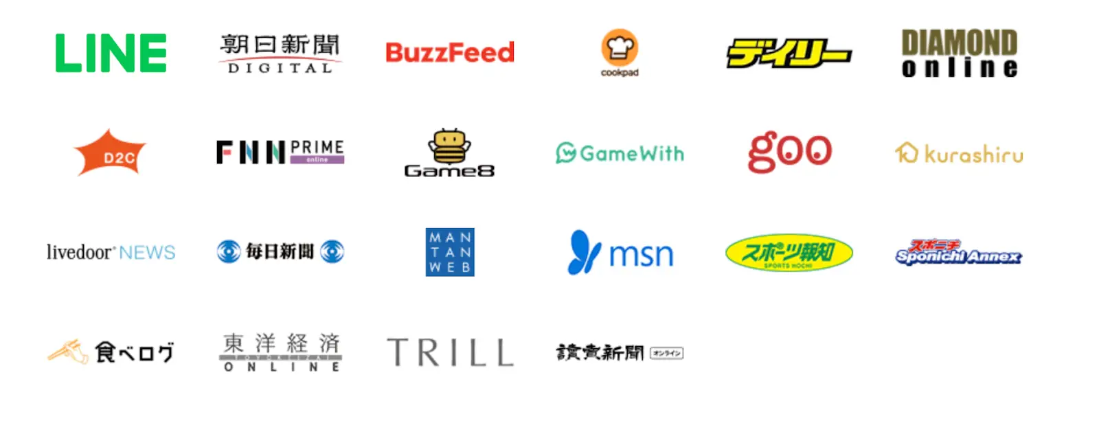 Yahoo!のパートナーサイト